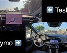 特斯拉 FSD 13 与 Waymo drive 的对比（图片来源：WholeMars/YT）