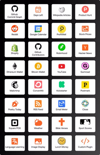 支持数十种应用程序。