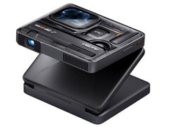 Aurzen Zip Pro 口袋投影仪采用紧凑的折叠式设计，可提供 1080p 分辨率输出。