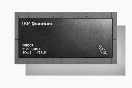 拥有 1121 个量子比特的 IBM Quantum Condor QPU（图片：IBM）