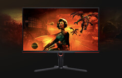 AOC AGON Gaming U32G3X/BK 将在一个多月后上市。(图片来源：AOC）