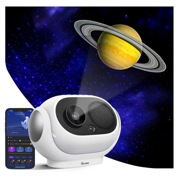 最初的 GoveeGalaxy Light Projector Pro。(图片来源：Govee）
