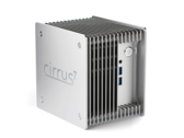 配备英特尔箭湖 CPU 的无风扇小型 PC。(图片来源：Cirrus7）