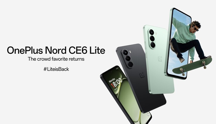 OnePlus Nord CE6 Lite。