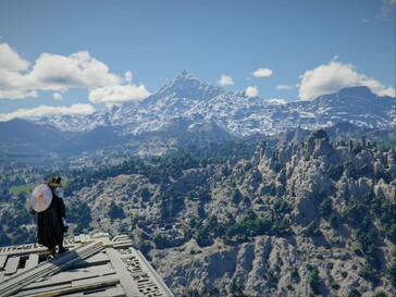 遥远风景质量更新前的广阔景观