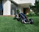 EcoFlow刀片是一种智能扫除草坪的机器人割草机。(图片来源：EcoFlow)