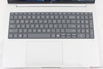 与去年的 EliteBook 865 G10 相比，现在字体居中且更大。