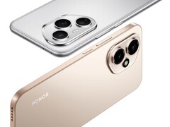 Honor 400（下）和 400 Pro（上）配备 6,000 mAh 电池容量。(图片来源： )Honor Honor