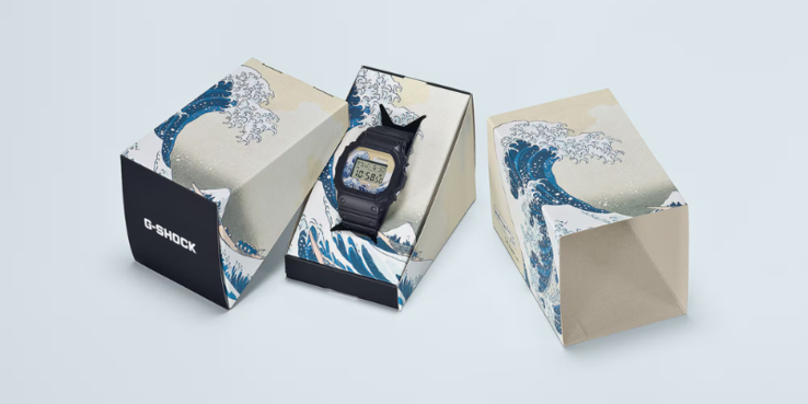 卡西欧 G-Shock DW-5600KHK25-1DR 手表。(图片来源：卡西欧）