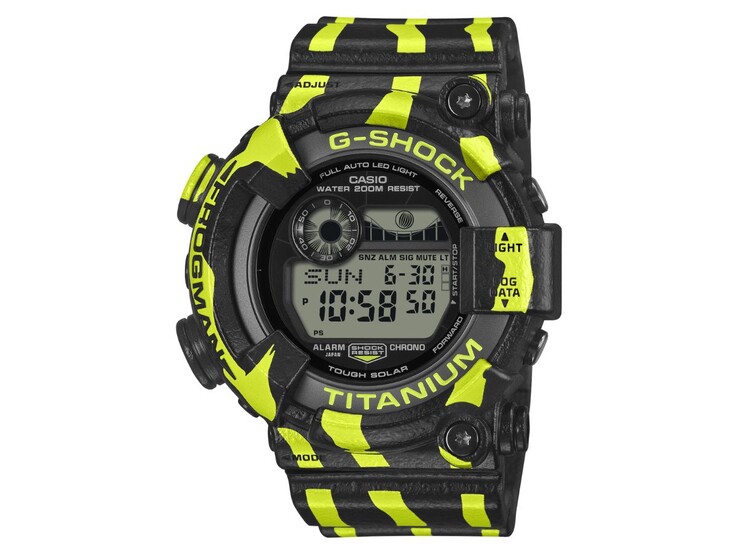 卡西欧 G-Shock Frogman GW8200TPF-1 手表。(图片来源：卡西欧）
