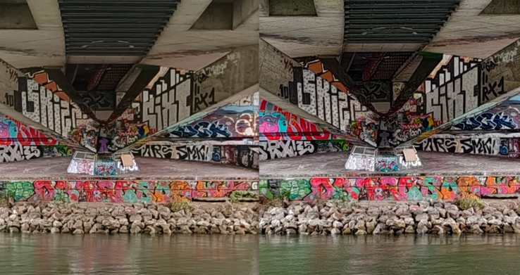 左边是 Oppo,右边是 Vivo。