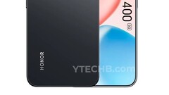 新的 &quot;Honor 400 &quot;效果图。(图片来源：YTechB）