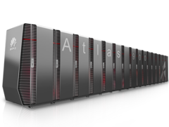 中国成立两个人工智能联盟，实现芯片和模型的本地化。图为华为 Atlas 900 AI 集群（图片来源：华为）