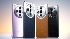 Oppo Find X7 系列的首批官方渲染图显示有四种颜色可供选择，其中两种采用玻璃和皮革双色设计。