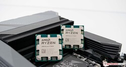 评测中的AMD Ryzen 9 7900X和AMD Ryzen 5 7600X：由AMD德国提供