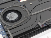 惠普 EliteBook 的冷却解决方案。(图片来源：Notebookcheck）