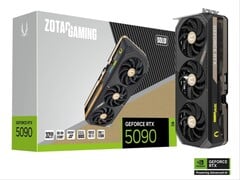 Zotac GAMING GeForce RTX 5090 SOLID 显卡。