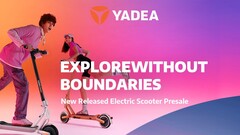 Yadea 发布新款踏板车。(来源：Yadea）