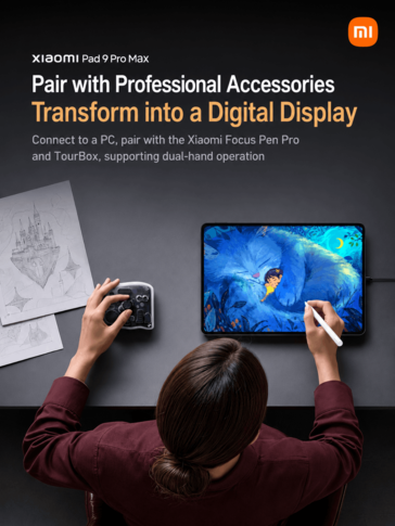 小米 Pad 9 Pro Max 搭配专业配件