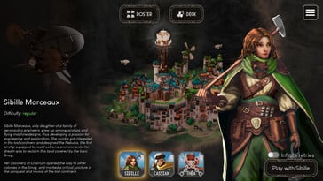 图示:Dawnmaker 的游戏画面截图。