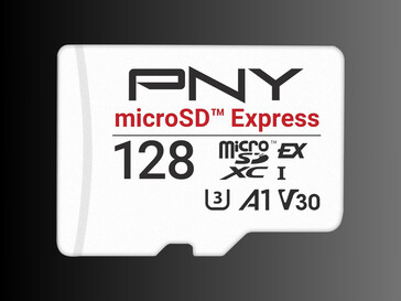 PNY microSD Express 闪存卡 128GB（图片来源：PNY PR）