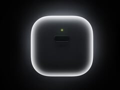 这款 40W 充电器的设计与Apple AirPods 的充电盒相似。图：一张宣传图片，让我们一睹该适配器的风采。