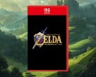 《塞尔达传说:时之笛》重制版 Switch 2 版包装盒效果图