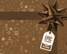 Epic Games 的下一个赠品可能是一个大赠品，图为徽标。(图片来源：Epic Games Store - 已编辑）