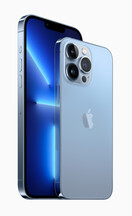 Apple 塞拉利昂蓝 iPhone 13 Pro。(图片来源： )Apple