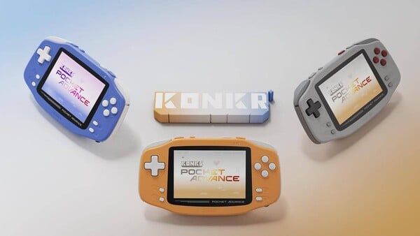 Konkr Pocket Advance 有三种颜色可供选择。
