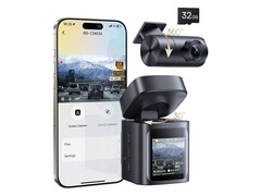 Baseus PrimeTrip VD1 Pro 内置太阳能电池板系统，可提供长达 14 天的停车监控。(图片来源：Baseus）