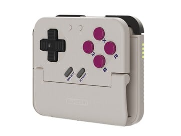 GameSir Pocket 1 Vertical 有一个 D-pad、ABXY 按钮以及 Game Boy 风格的开始和选择按钮。(图片来源：GameSir）
