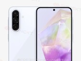 Galaxy A36 "效果图。(图片来源：GizNext）
