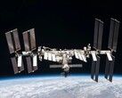 轨道上的国际空间站（图片来源：美国国家航空航天局；已裁剪）