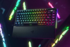 Razer BlackWidow V4 Pro 75% 机械键盘。(图片来源:Razer)