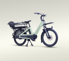 绿色配色的 Urban Arrow Breeze（图片来源：Urban Arrow） 