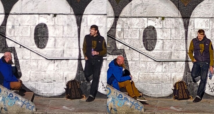 左边是 Oppo,右边是 Vivo。