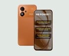 烈焰橙色的 Poco M8 Power。