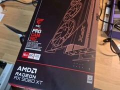 即将推出的 Radeon RX 9060 XT 的 XFX Pro Gaming 变体（图片来源：Reddit 上的 uesatoo_hinata）