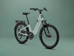 Vida E+ EX 电动自行车配备了一块 700 瓦时可拆卸电池