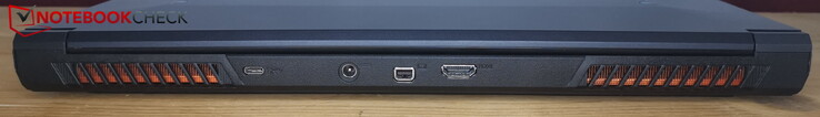 背面USB-C 3.2 Gen2、电源、MiniDP、HDMI