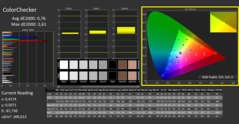 CalMAN - ColorChecker（已校准）。