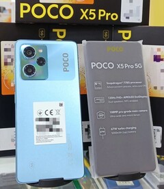 据传,POCO X5 Pro 5G是一个重新命名的Redmi Note 12 Pro速度版。(图片来源:@Sudhanshu1414)