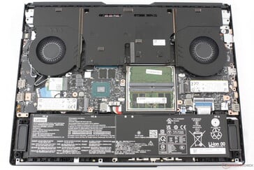 拆除底盖和铝板风扇盖