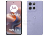 Moto G86 在设计上与 Moto G85 有些不同。(图片来源：via Nieuwe Mobiel）