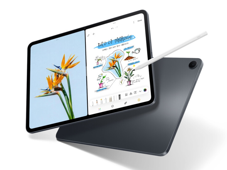 Oppo Pad 5 采用全球唯一的星光黑外观。