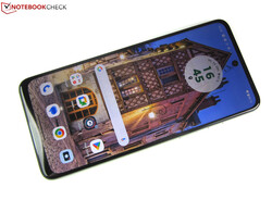 测试摩托罗拉 Moto G54。测试机由摩托罗拉德国公司提供。