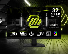 在微星的产品堆栈中,MAG 322UPF 将位于 MAG 323UPF 的下方。(图片来源:微星科技)