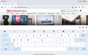 联想 ThinkTab X11 触控屏评测