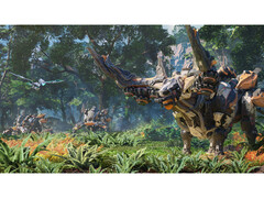 游戏《莫提拉姆之光》的截图，展示了其中一个机械人。(图片来源：Steam）